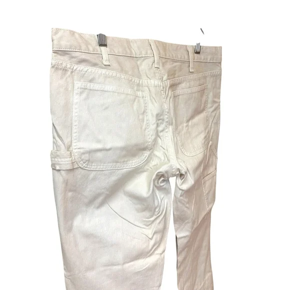 Ralph Lauren Purple Label Work Wear Pants Double Knee 12 (35x33) Tan Denim *READ - Picture 10 of 15